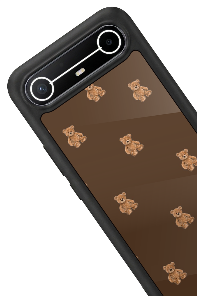 Tecno Spark Slim 5G Uyumlu Ayı Tasarımlı Glossy Premium Kılıf