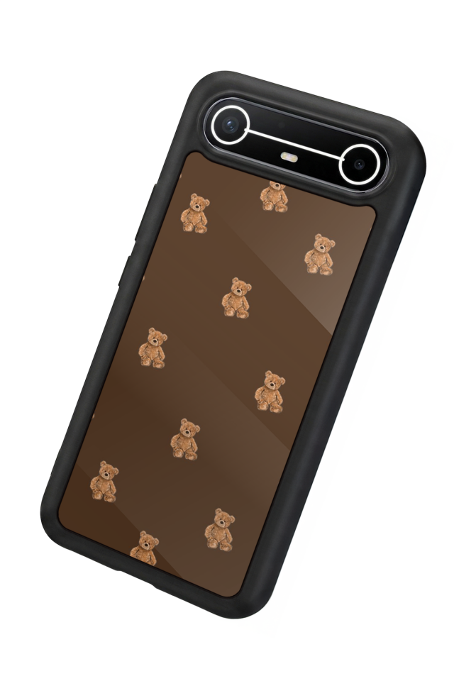 Tecno Spark Slim 5G Uyumlu Ayı Tasarımlı Glossy Premium Kılıf