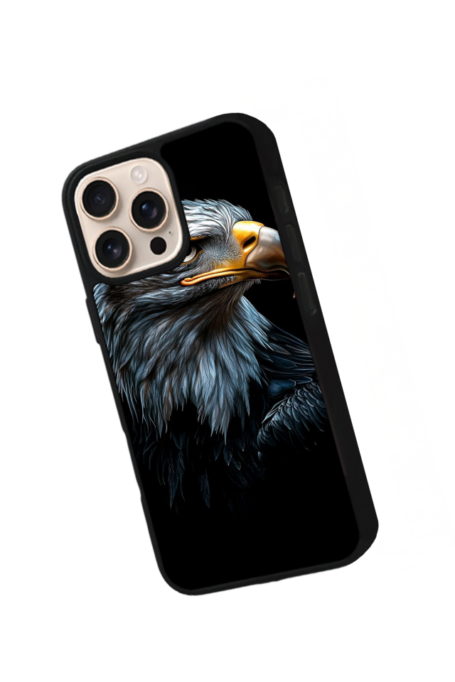 iPhone 16 Pro Uyumlu Besiktas Tasarımlı Glossy Premium Kılıf