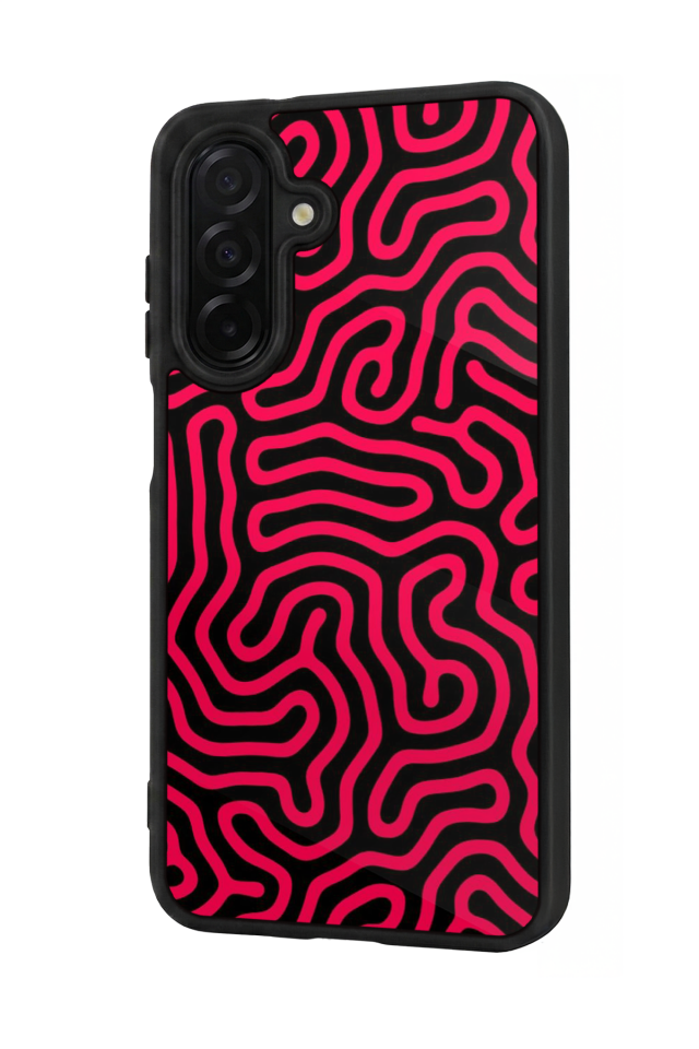 Samsung Galaxy A56 Uyumlu Çizgi Sanatı Tasarımlı Glossy Premium Kılıf