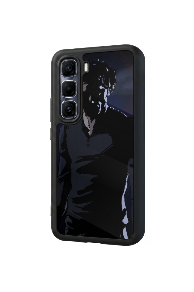 Infinix Hot 60 Pro Plus Uyumlu DeInfinix Hot 60 Pro Pluster Tasarımlı Glossy Premium Kılıf