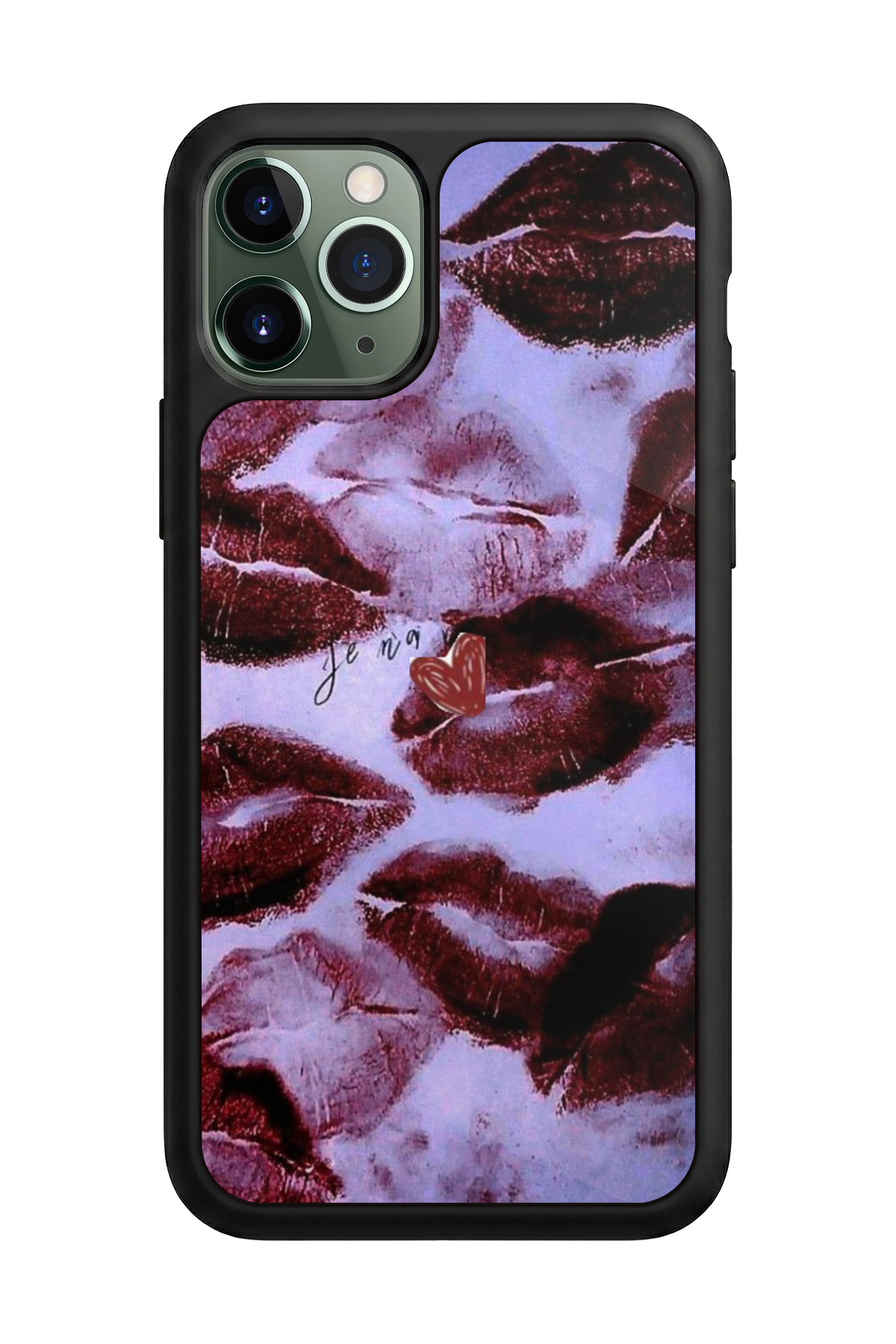 iPhone 11 Pro Max Uyumlu Dudak Tasarımlı Glossy Premium Kılıf