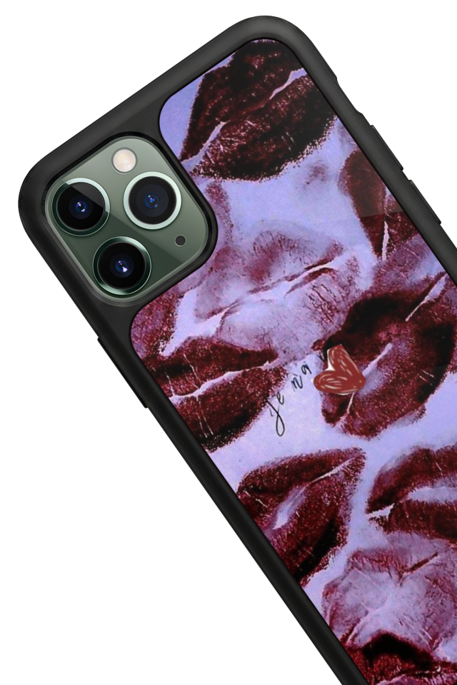 iPhone 11 Pro Max Uyumlu Dudak Tasarımlı Glossy Premium Kılıf