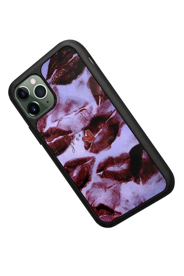 iPhone 11 Pro Max Uyumlu Dudak Tasarımlı Glossy Premium Kılıf