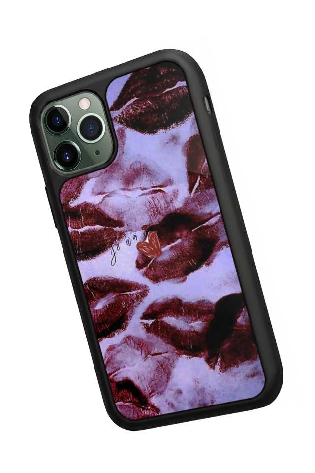 iPhone 11 Pro Max Uyumlu Dudak Tasarımlı Glossy Premium Kılıf