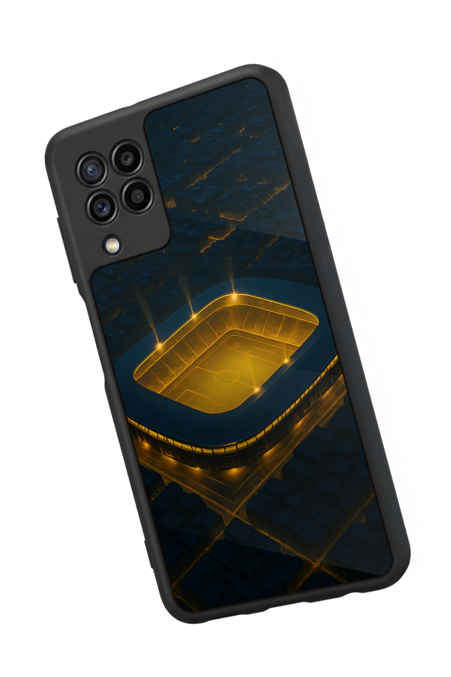 Samsung Galaxy M32 Uyumlu Fenerbahce Tasarımlı Glossy Premium Kılıf