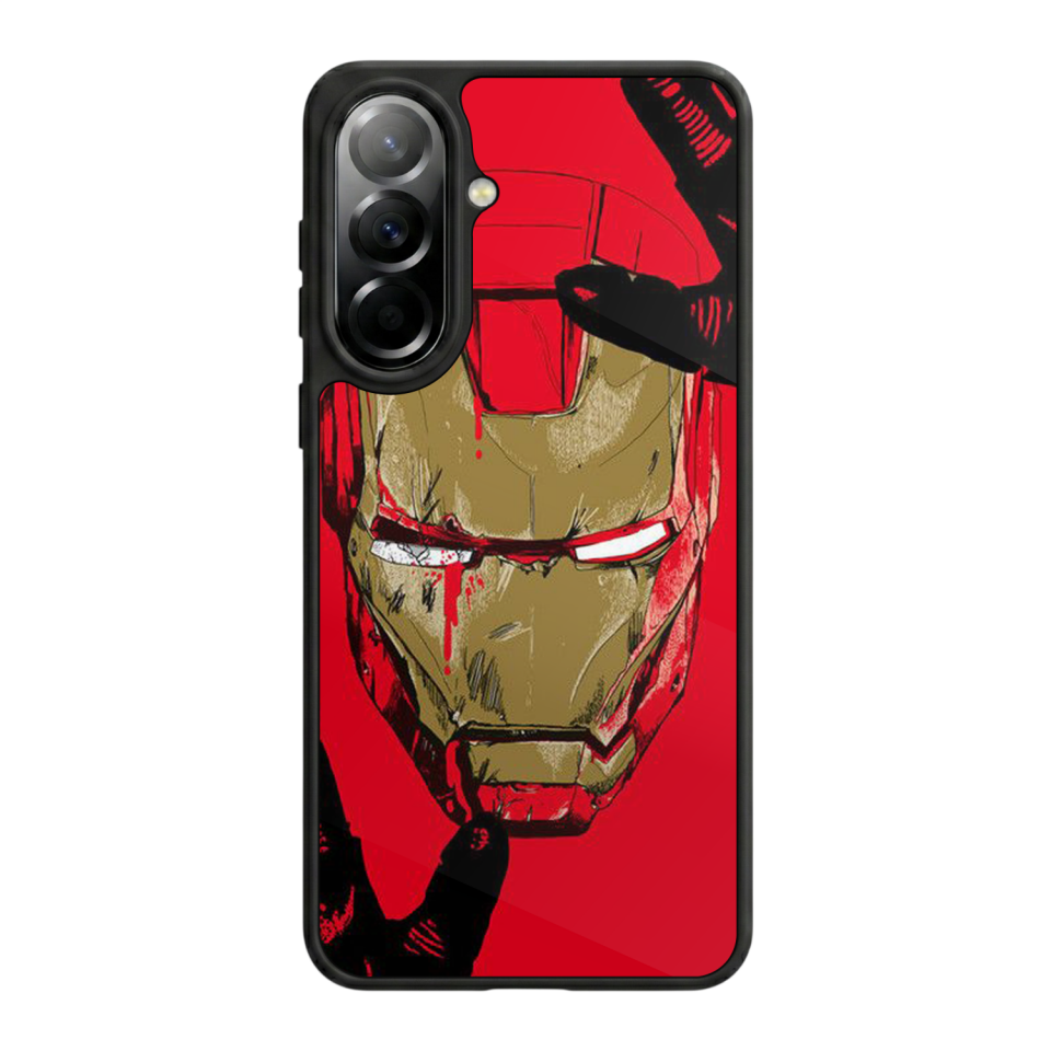 Samsung Galaxy A57 Uyumlu  Iron Man ( Demir Adam ) Tasarımlı Glossy Premium Kılıf