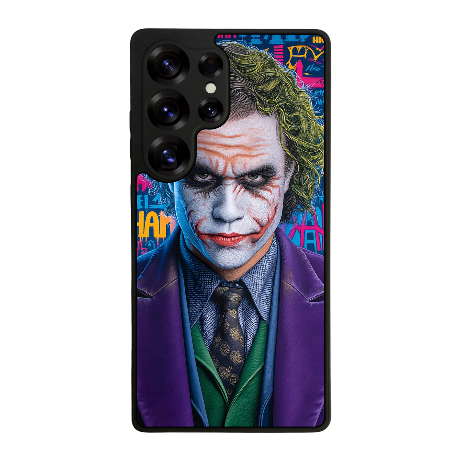 Samsung Galaxy S25 Ultra Uyumlu Joker Tasarımlı Glossy Premium Kılıf