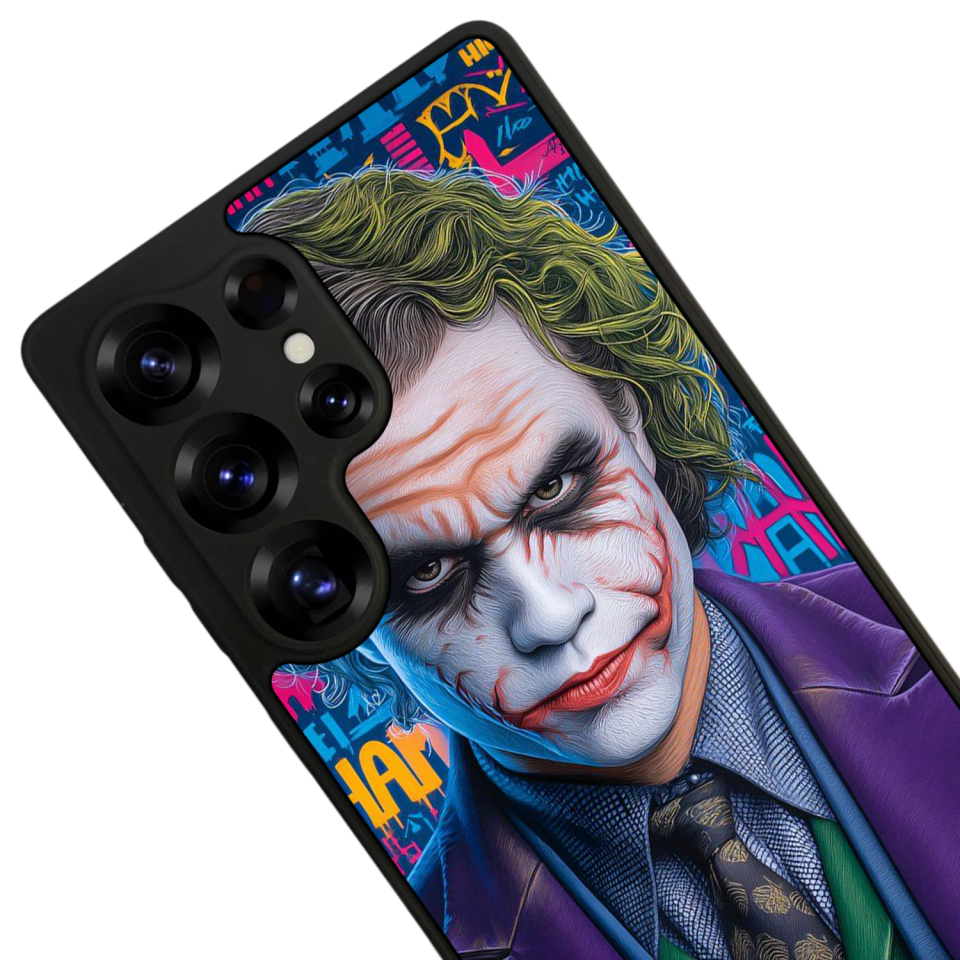 Samsung Galaxy S25 Ultra Uyumlu Joker Tasarımlı Glossy Premium Kılıf