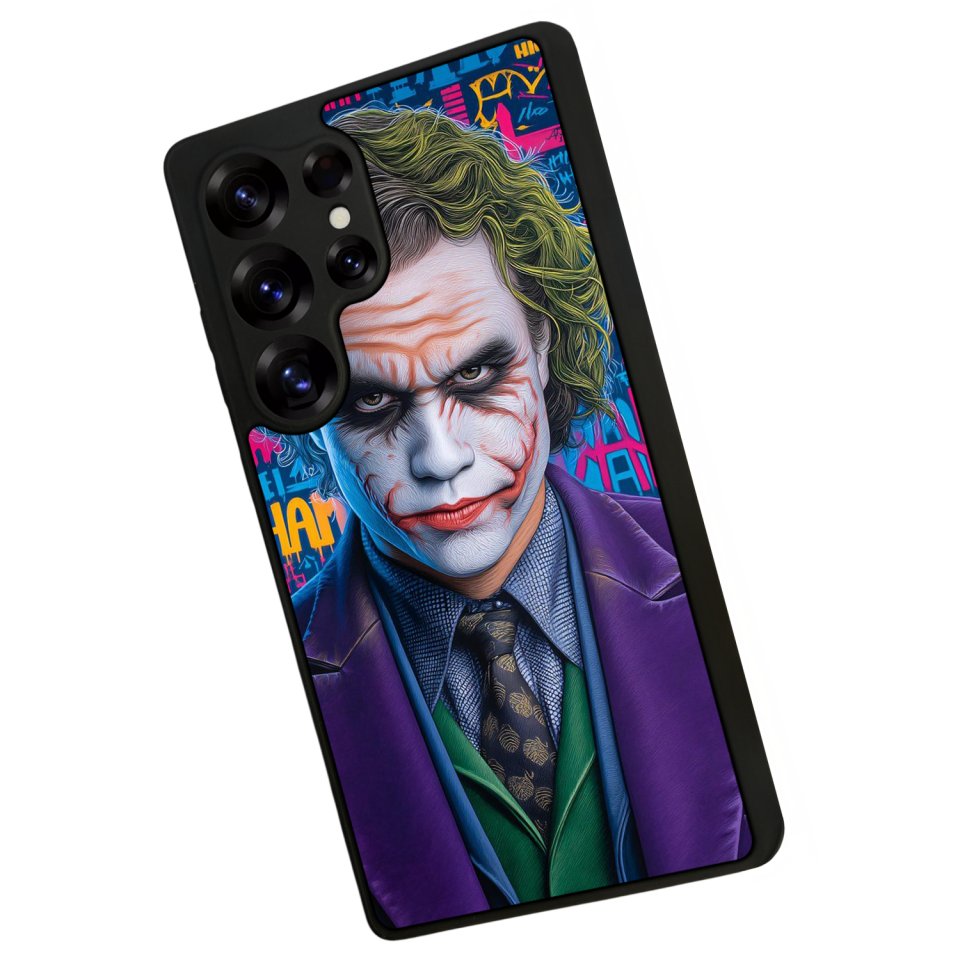 Samsung Galaxy S25 Ultra Uyumlu Joker Tasarımlı Glossy Premium Kılıf
