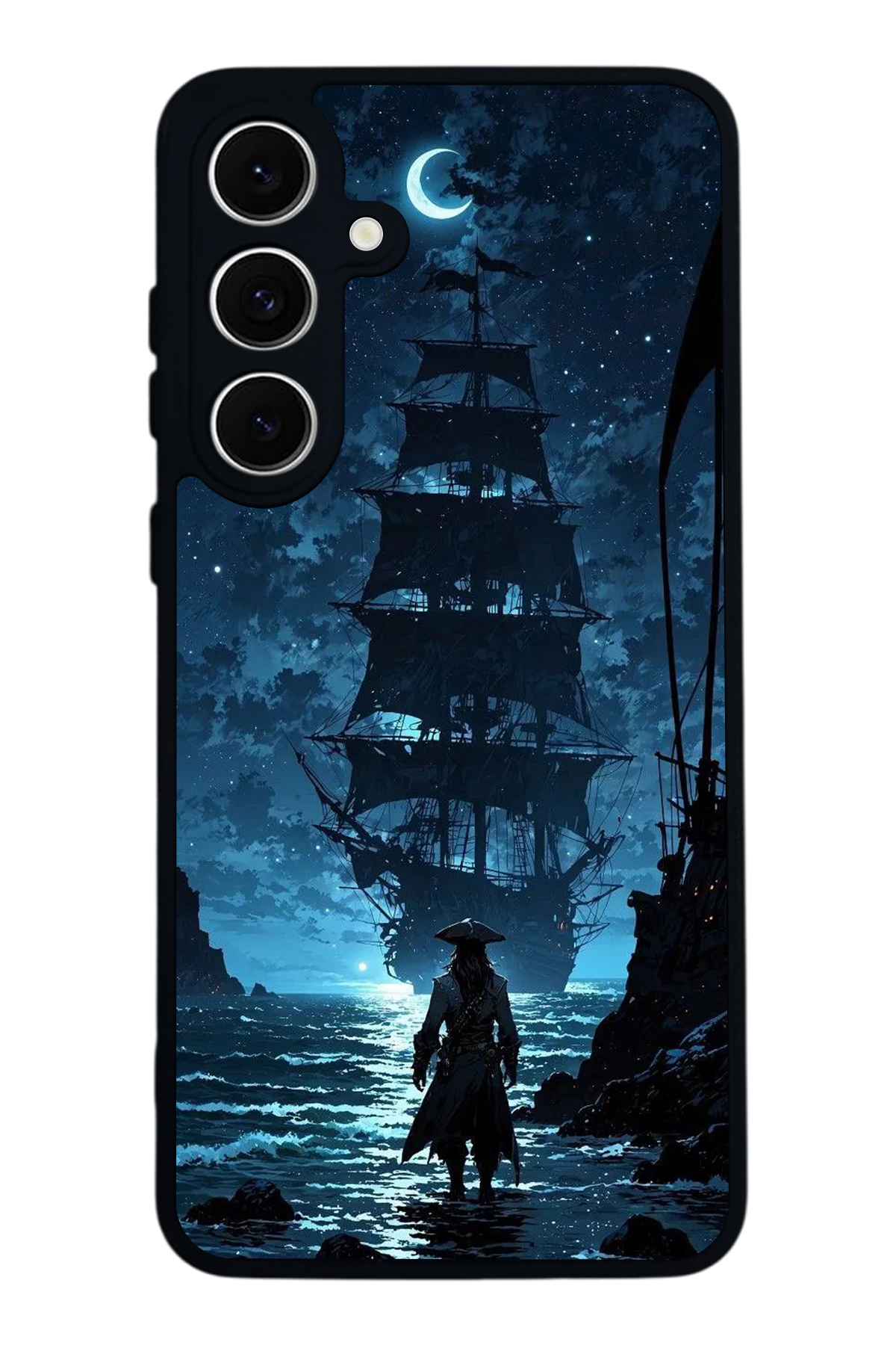 Samsung Galaxy S24 FE Uyumlu Korsan Tasarımlı Glossy Premium Kılıf