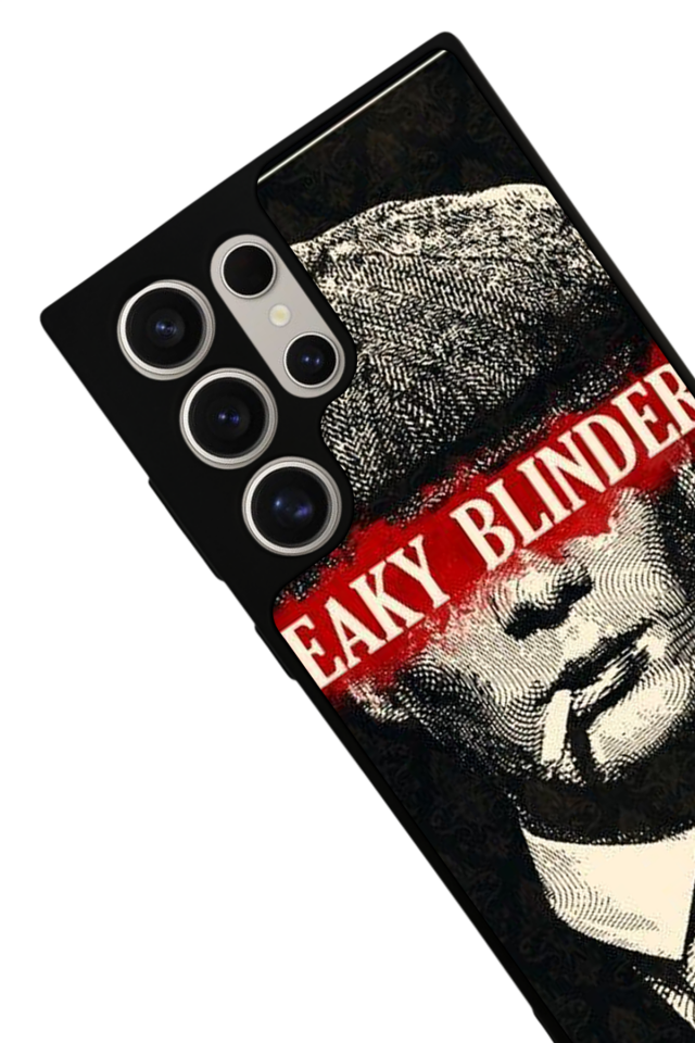 Samsung Galaxy S22 Ultra Uyumlu Peaky Blinders Tasarımlı Glossy Premium Kılıf