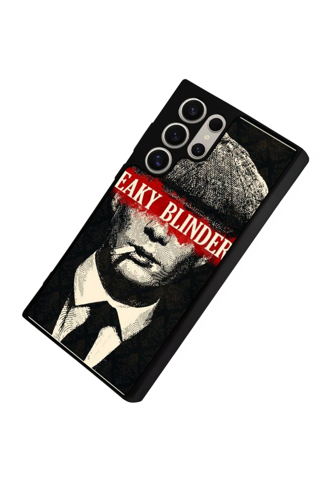 Samsung Galaxy S22 Ultra Uyumlu Peaky Blinders Tasarımlı Glossy Premium Kılıf