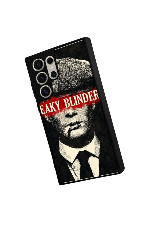 Samsung Galaxy S22 Ultra Uyumlu Peaky Blinders Tasarımlı Glossy Premium Kılıf