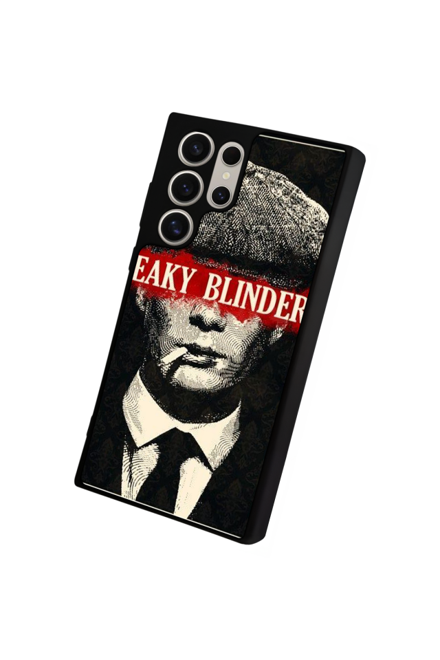 Samsung Galaxy S22 Ultra Uyumlu Peaky Blinders Tasarımlı Glossy Premium Kılıf