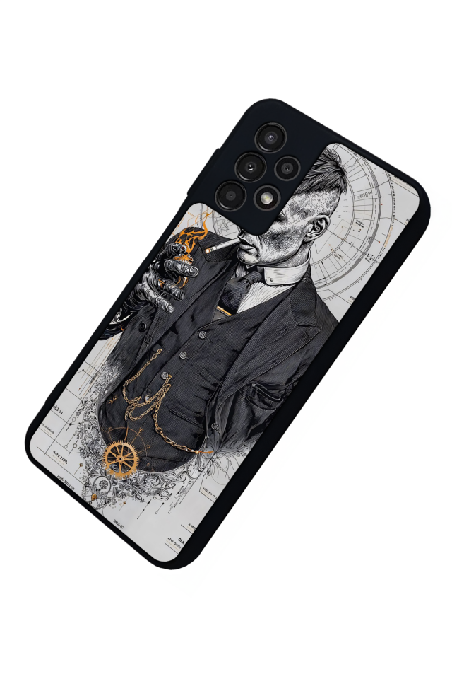 Samsung Galaxy A23 Uyumlu Peaky Blinders Tasarımlı Glossy Premium Kılıf