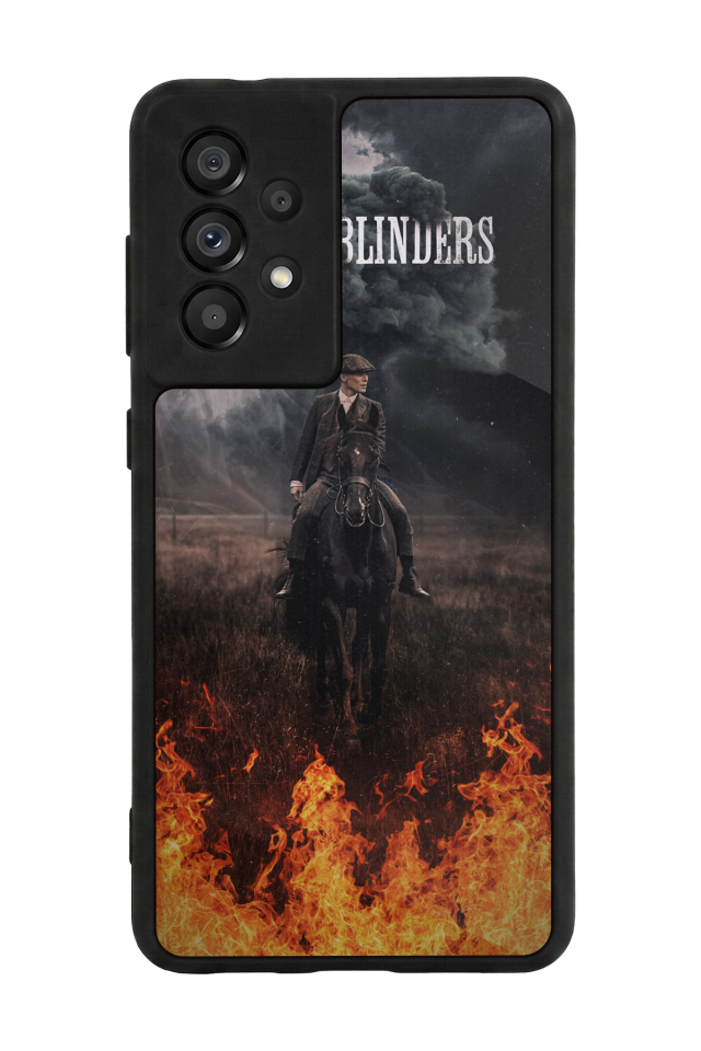 Samsung Galaxy A73 Uyumlu Peaky Blinders Tasarımlı Glossy Premium Kılıf