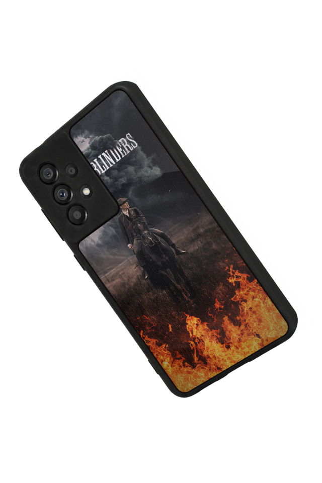 Samsung Galaxy A73 Uyumlu Peaky Blinders Tasarımlı Glossy Premium Kılıf