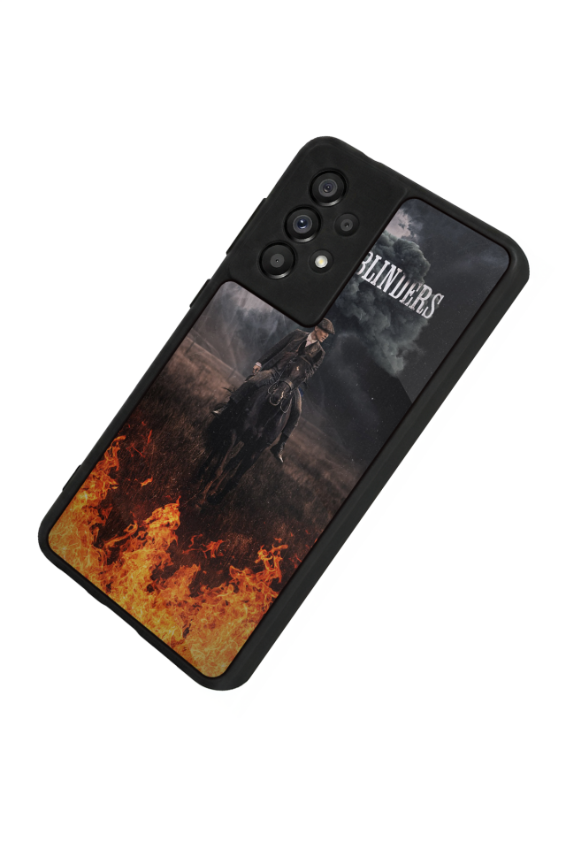 Samsung Galaxy A73 Uyumlu Peaky Blinders Tasarımlı Glossy Premium Kılıf