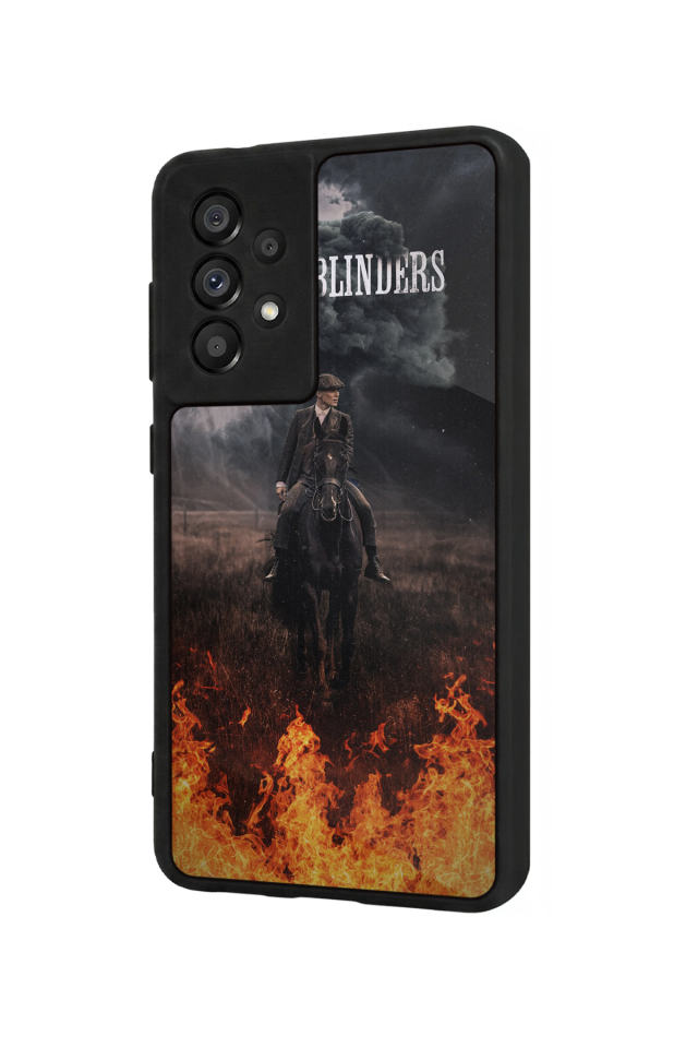 Samsung Galaxy A73 Uyumlu Peaky Blinders Tasarımlı Glossy Premium Kılıf