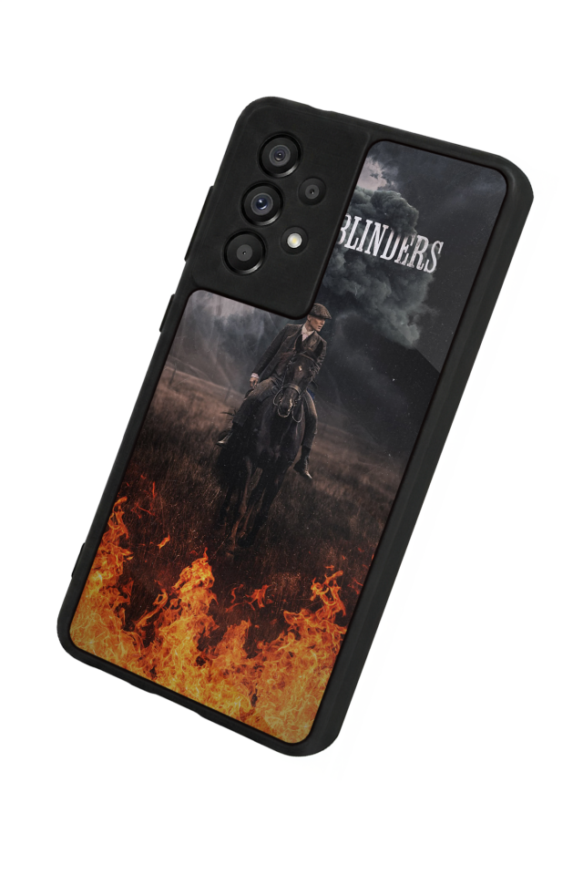 Samsung Galaxy A73 Uyumlu Peaky Blinders Tasarımlı Glossy Premium Kılıf