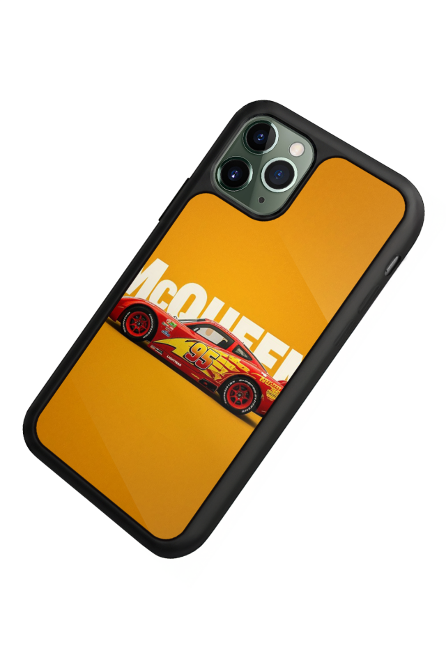 iPhone 11 Pro Uyumlu Şimsek McQueen Tasarımlı Glossy Premium Kılıf