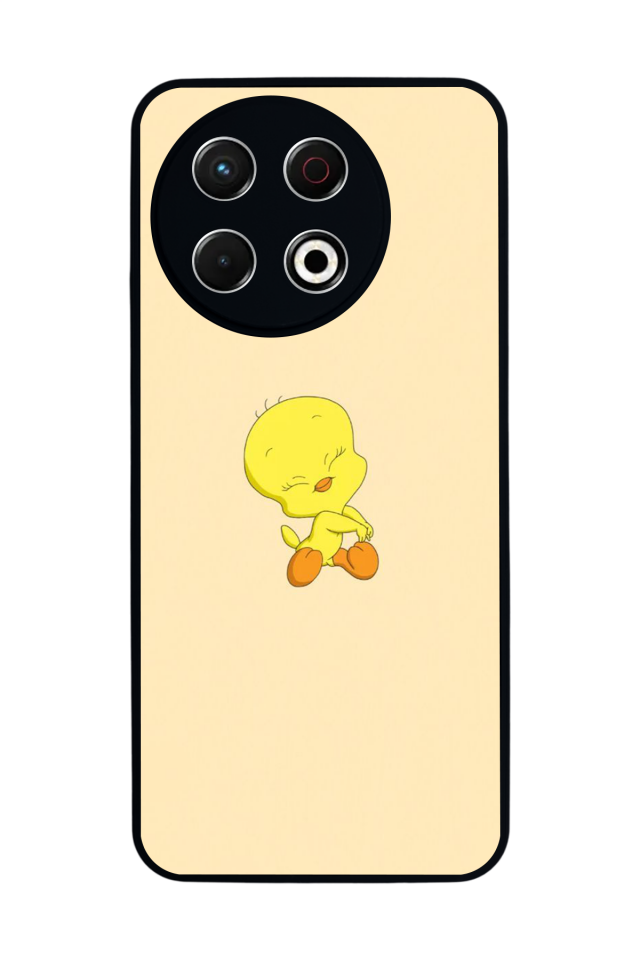 Tecno Spark 30 Pro Uyumlu Tweety Tasarımlı Glossy Premium Kılıf