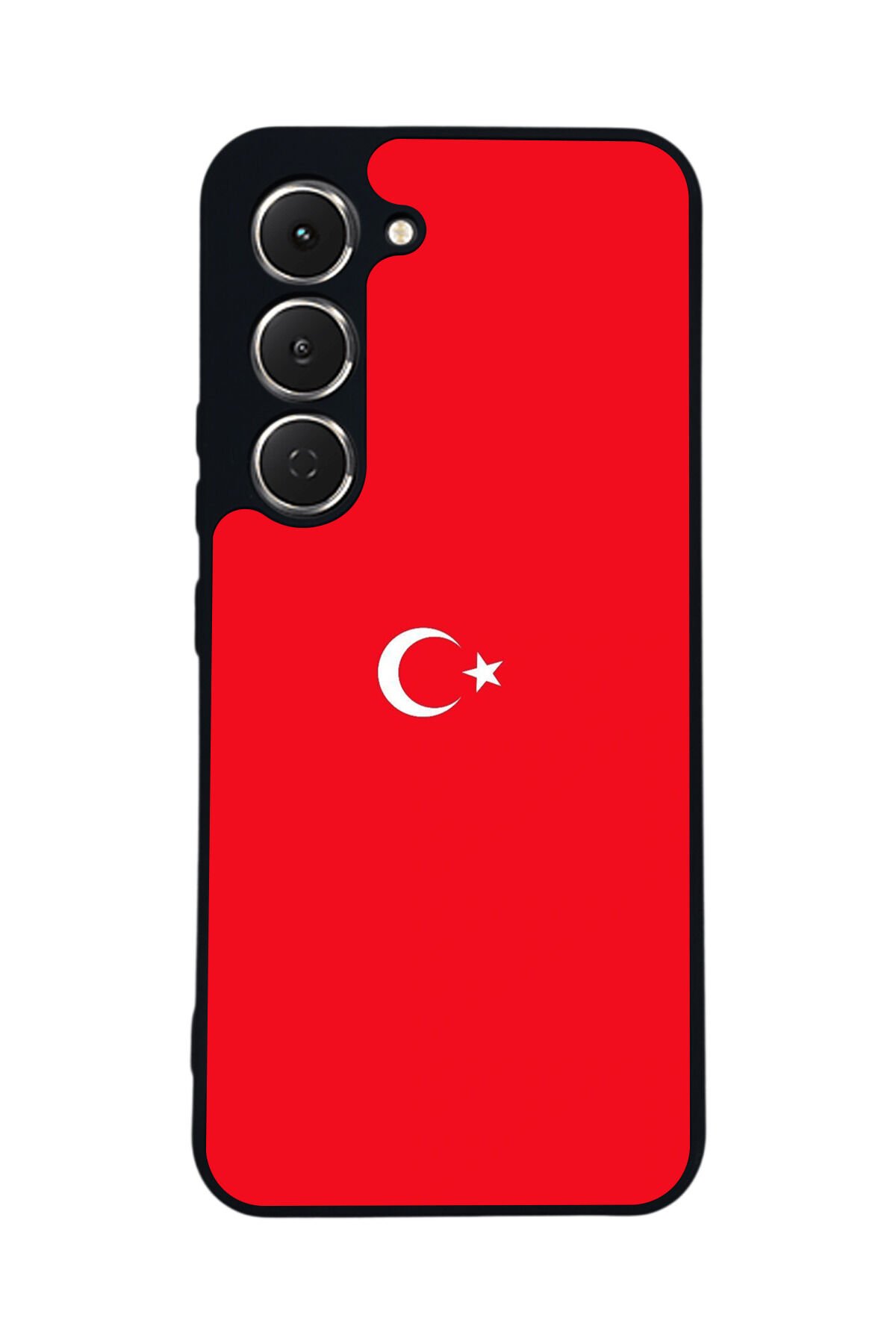Tecno Spark 40 Pro Uyumlu Türk Bayragi Tasarımlı Glossy Premium Kılıf
