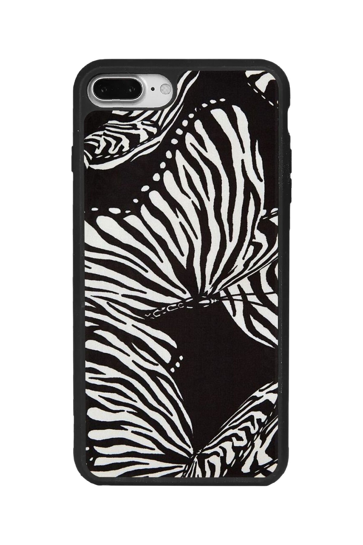 Apple iPhone 7 Plus Siyah Silikon Kılıf Çiziklere ve Darbelere Karşı Koruma