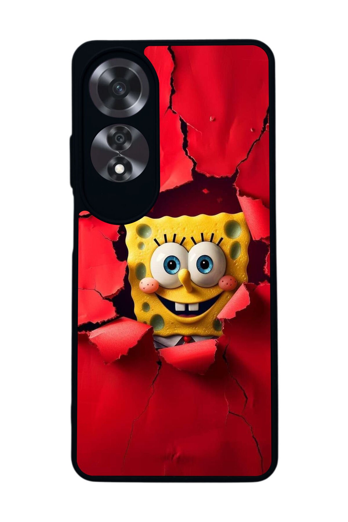 Oppo A60 Mat Siyah uyumlu Kılıf – Yumuşak Silikon, Koruyucu, Şok Emici Kapak