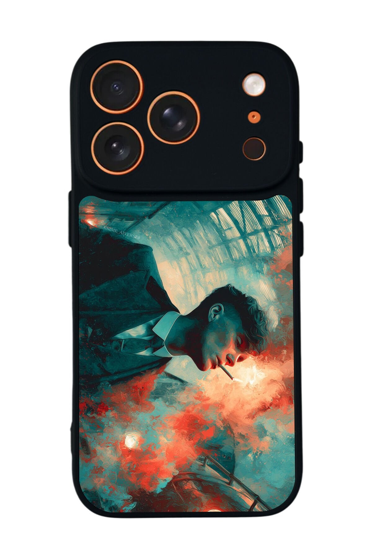 iPhone 17 Pro Max Uyumlu Peaky Blinders Tasarımlı Glossy Premium Kılıf