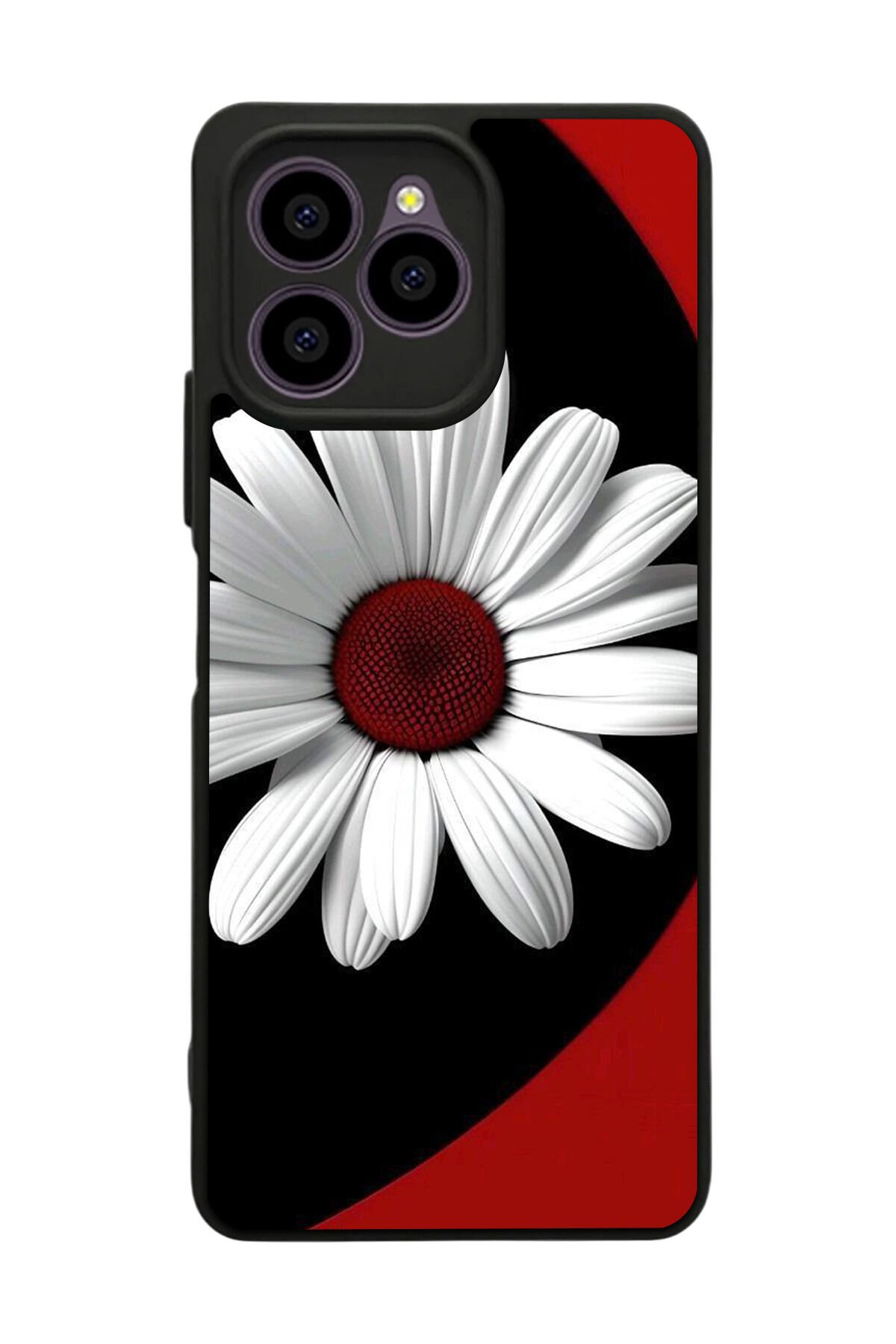 Omix X6 Uyumlu Cicek Tasarımlı Glossy Premium Kılıf