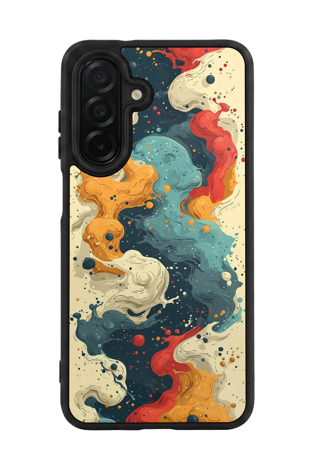 Samsung Galaxy A36 Uyumlu Abstract Tasarımlı Glossy Premium Kılıf