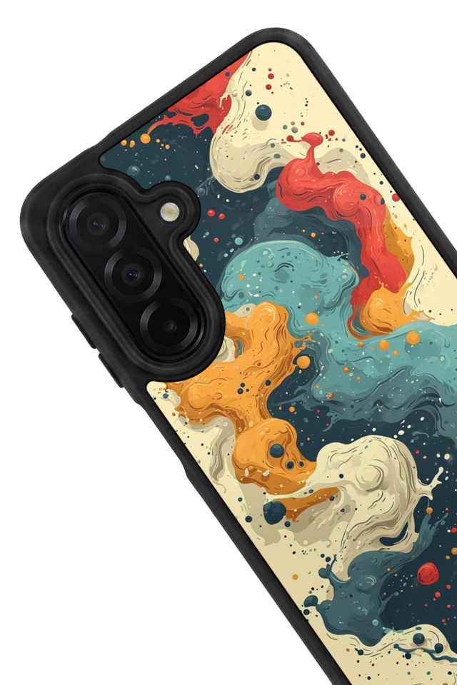 Samsung Galaxy A36 Uyumlu Abstract Tasarımlı Glossy Premium Kılıf