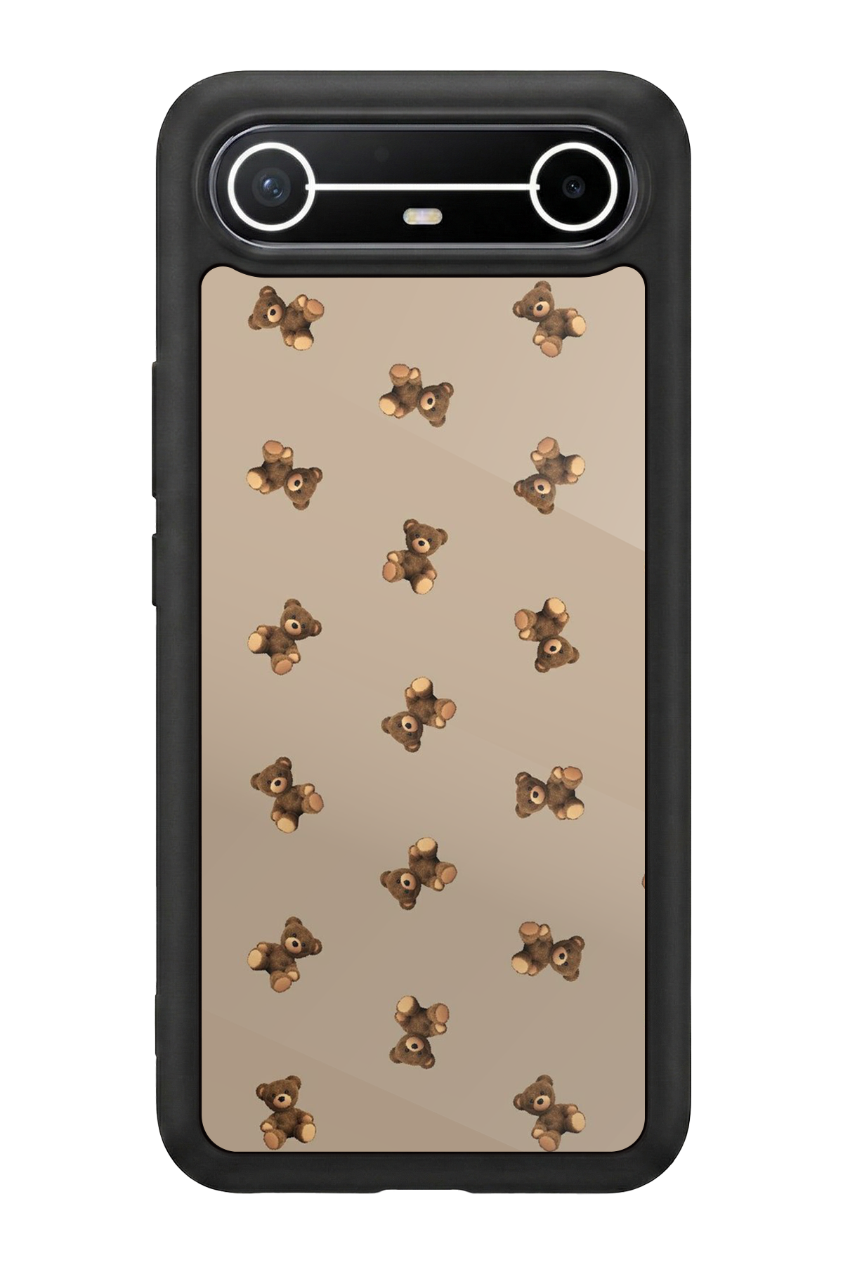 Tecno Spark Slim 5G Uyumlu Ayı Tasarımlı Glossy Premium Kılıf