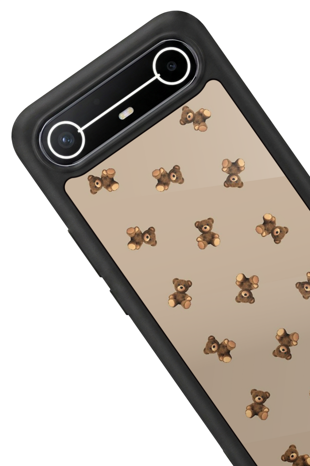 Tecno Spark Slim 5G Uyumlu Ayı Tasarımlı Glossy Premium Kılıf