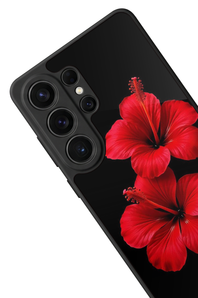 Samsung Galaxy S26 Ultra Uyumlu Cicek Tasarımlı Glossy Premium Kılıf