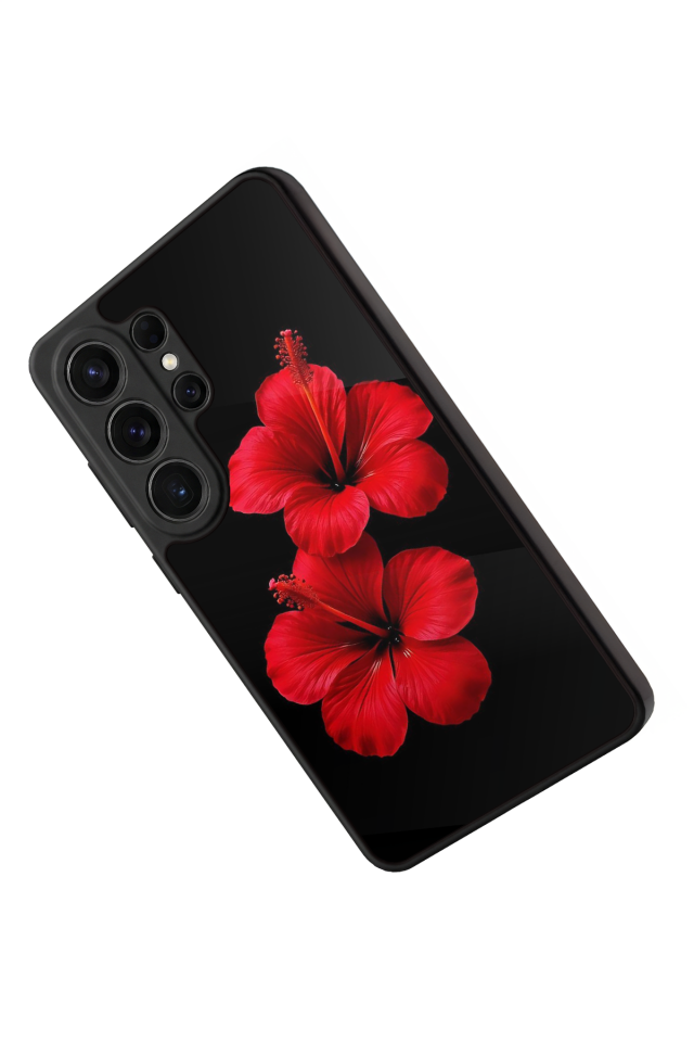 Samsung Galaxy S26 Ultra Uyumlu Cicek Tasarımlı Glossy Premium Kılıf