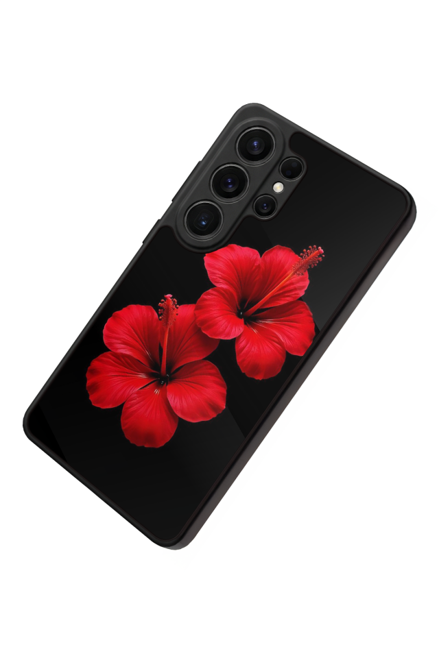 Samsung Galaxy S26 Ultra Uyumlu Cicek Tasarımlı Glossy Premium Kılıf