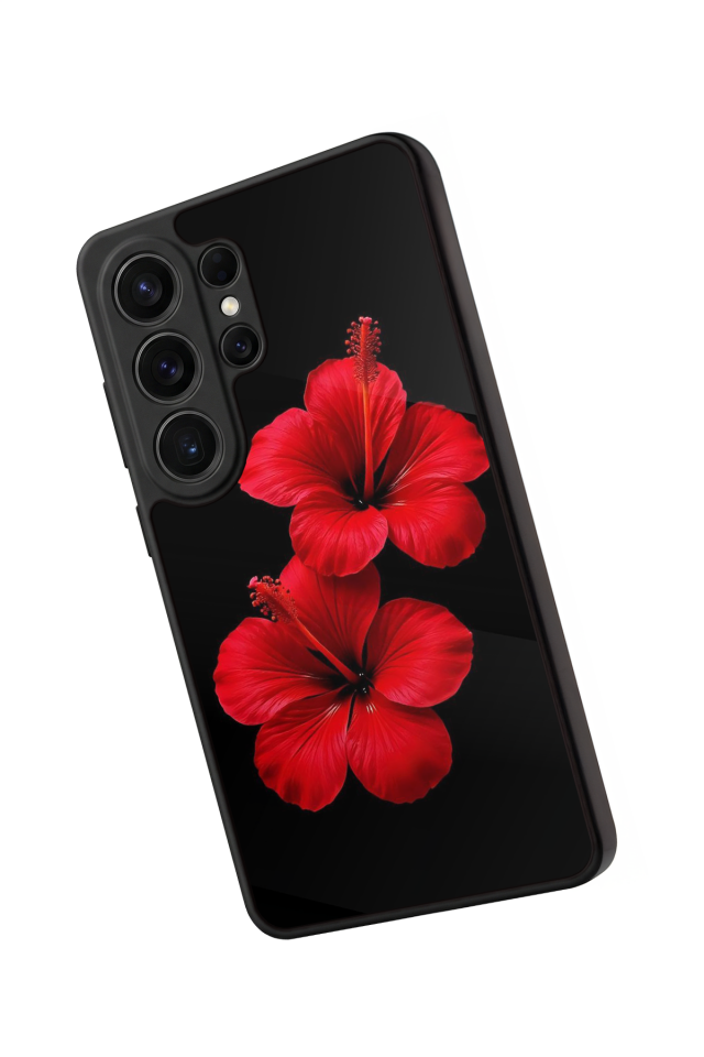 Samsung Galaxy S26 Ultra Uyumlu Cicek Tasarımlı Glossy Premium Kılıf