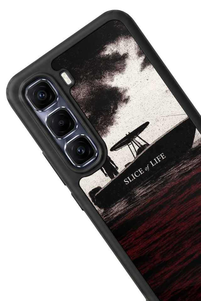 Infinix Hot 60 Pro Plus Uyumlu DeInfinix Hot 60 Pro Pluster Tasarımlı Glossy Premium Kılıf