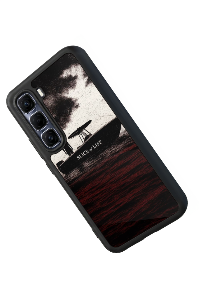 Infinix Hot 60 Pro Plus Uyumlu DeInfinix Hot 60 Pro Pluster Tasarımlı Glossy Premium Kılıf