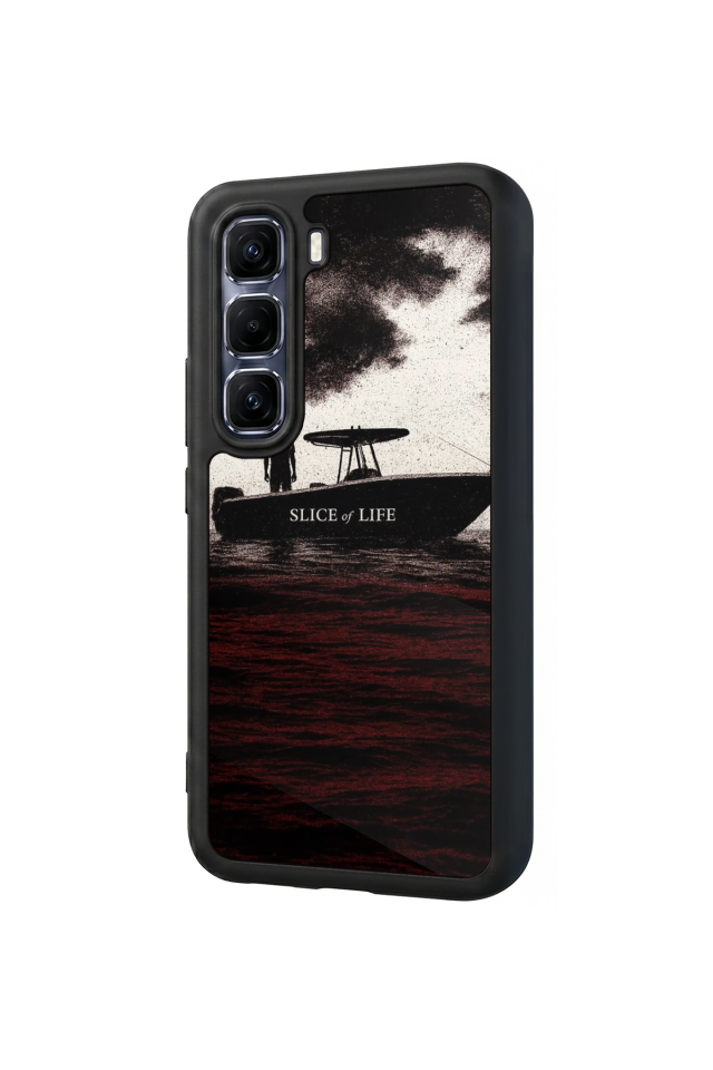 Infinix Hot 60 Pro Plus Uyumlu DeInfinix Hot 60 Pro Pluster Tasarımlı Glossy Premium Kılıf