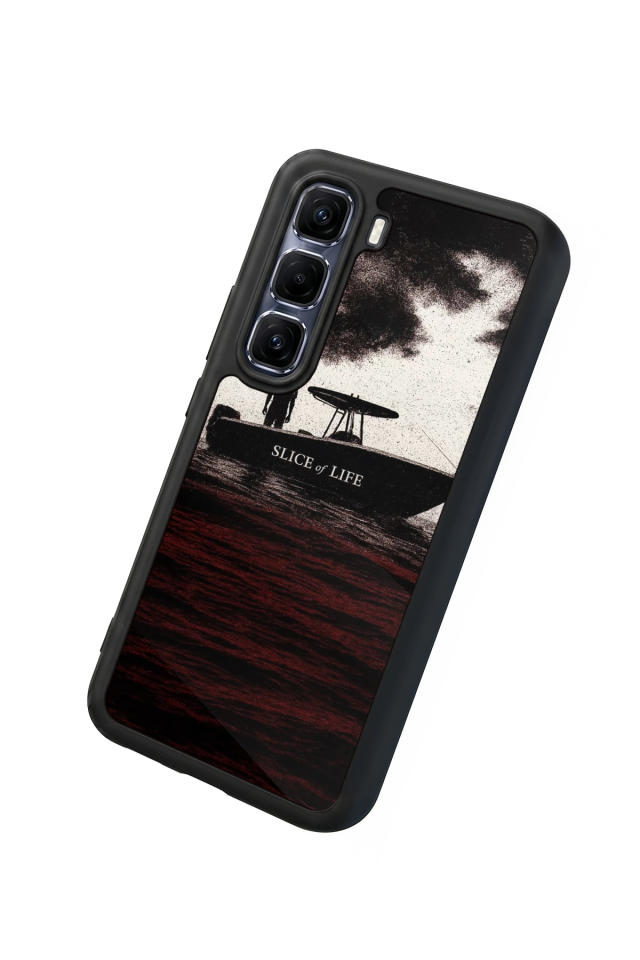 Infinix Hot 60 Pro Plus Uyumlu DeInfinix Hot 60 Pro Pluster Tasarımlı Glossy Premium Kılıf