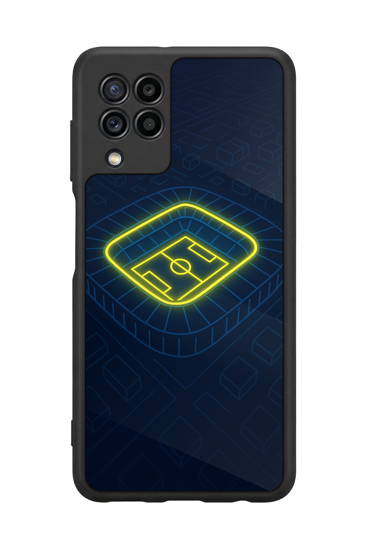 Samsung Galaxy M32 Uyumlu Fenerbahce Tasarımlı Glossy Premium Kılıf