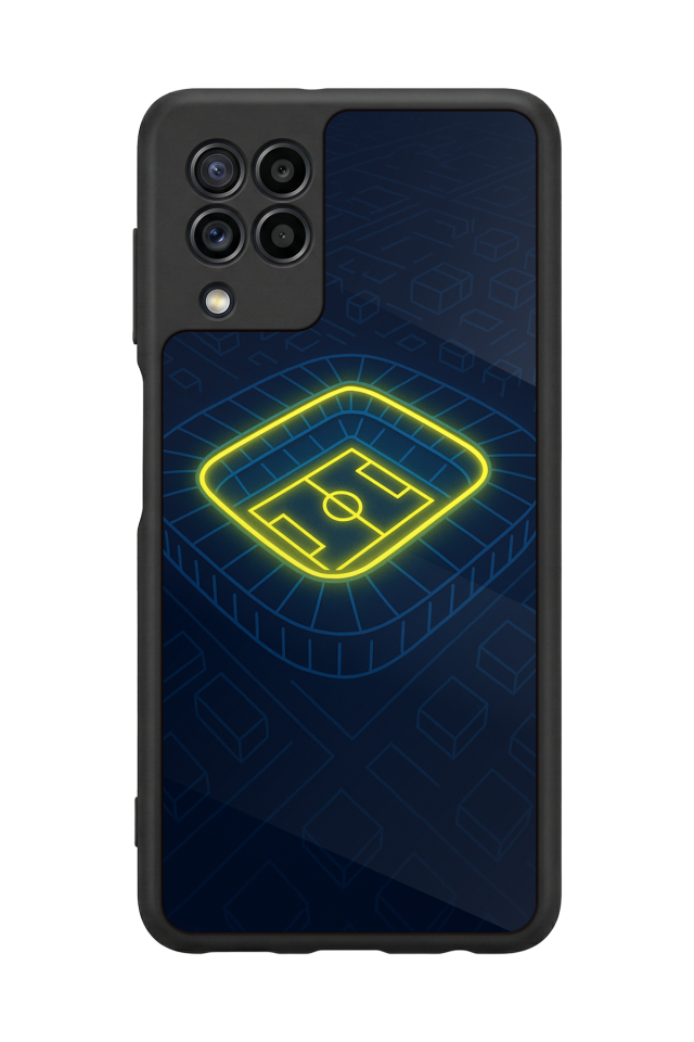 Samsung Galaxy M32 Uyumlu Fenerbahce Tasarımlı Glossy Premium Kılıf