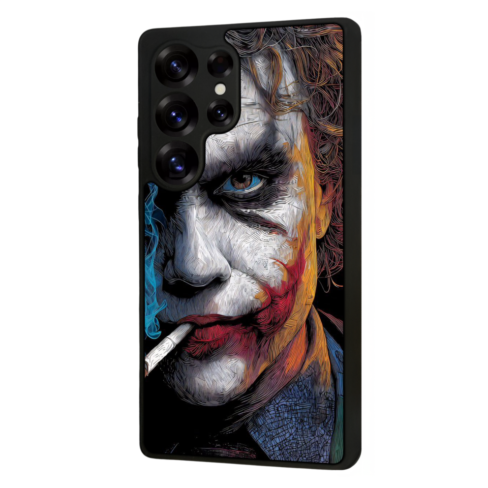 Samsung Galaxy S25 Ultra Uyumlu Joker Tasarımlı Glossy Premium Kılıf