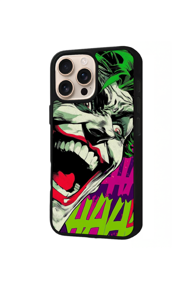 iPhone 15 Pro Uyumlu Joker Tasarımlı Glossy Premium Kılıf