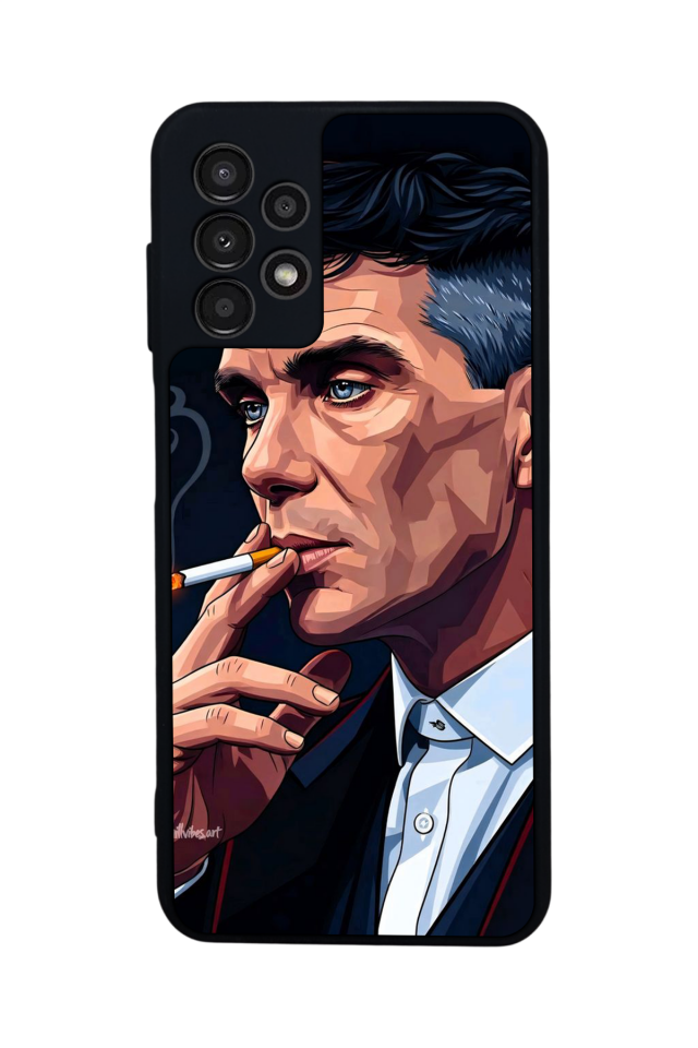 Samsung Galaxy A23 Uyumlu Peaky Blinders Tasarımlı Glossy Premium Kılıf