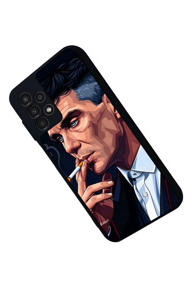 Samsung Galaxy A23 Uyumlu Peaky Blinders Tasarımlı Glossy Premium Kılıf